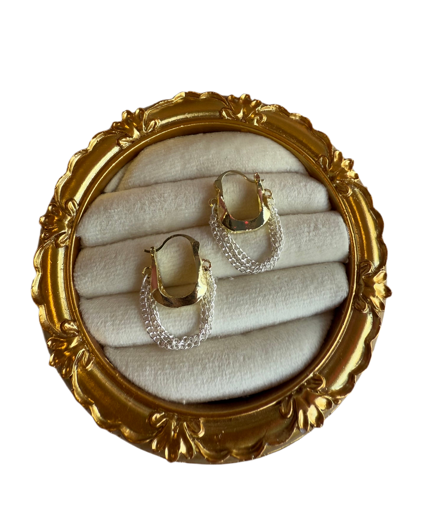 Gold Dangly Earrings