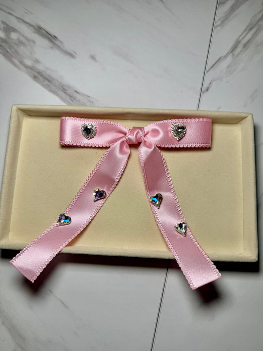 Heart Gem Bow