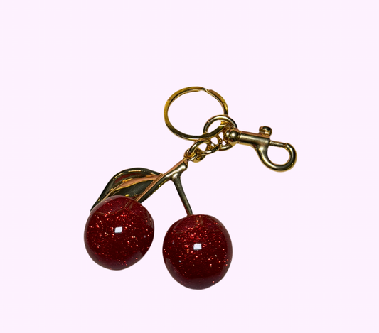 Cherry Keychain